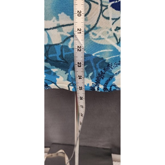 Motive FLATTERING Long Cut V-Neck Sweater Sz L Embellished Bit of Bling NICE TOP - Picture 8 of 14